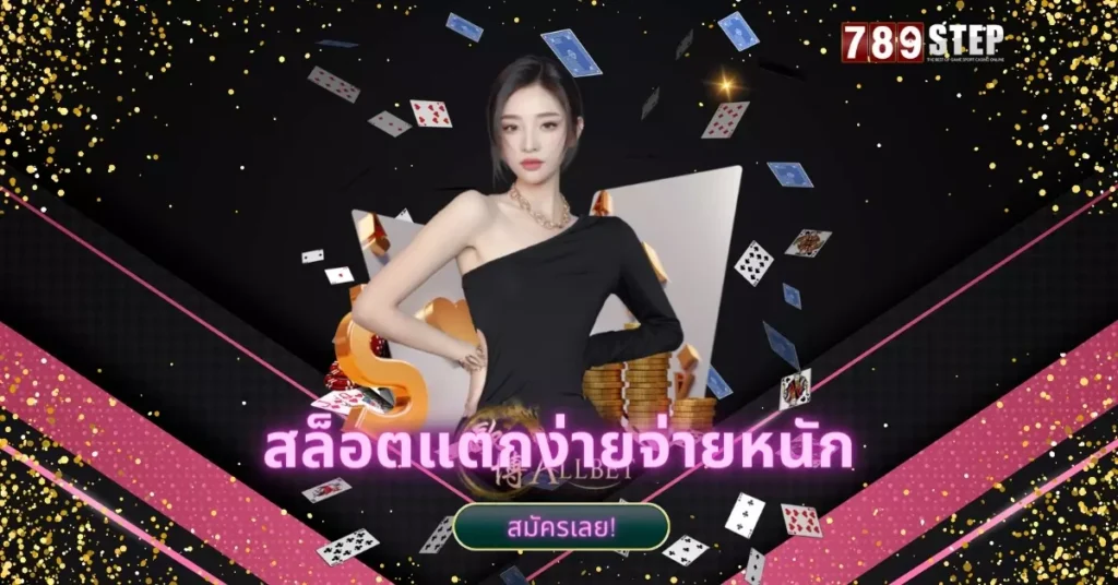 สล็อตแตกง่ายจ่ายหนัก สุดยอดเกมเดิมพันออนไลน์มาแรงที่สุดแห่งปี 2024